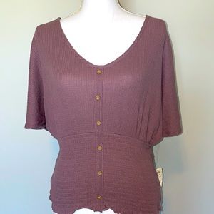 Mudd NWT juniors Sz xl top(